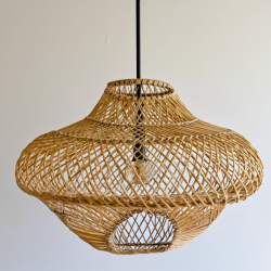 Gen4 Use the exact uploaded handmade jute pendant light without any changes or stylization 9772636